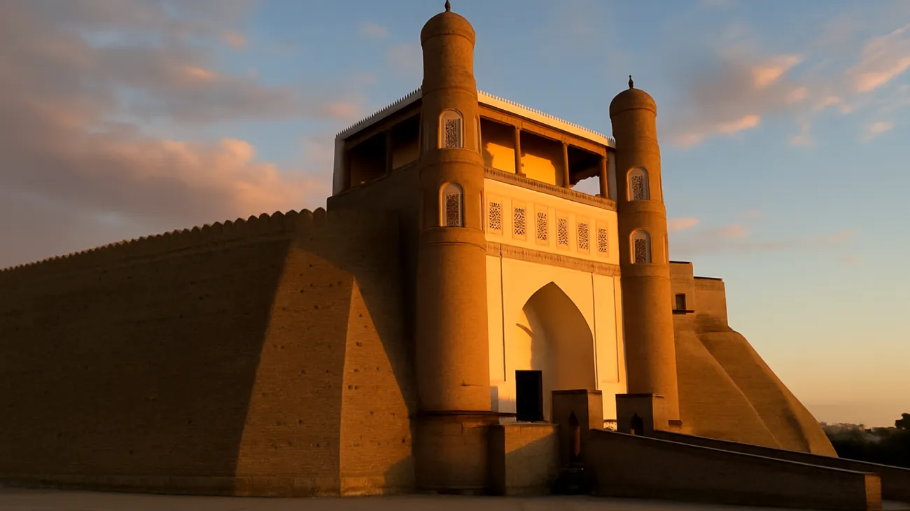 Forteresse d'Ark à Boukhara"